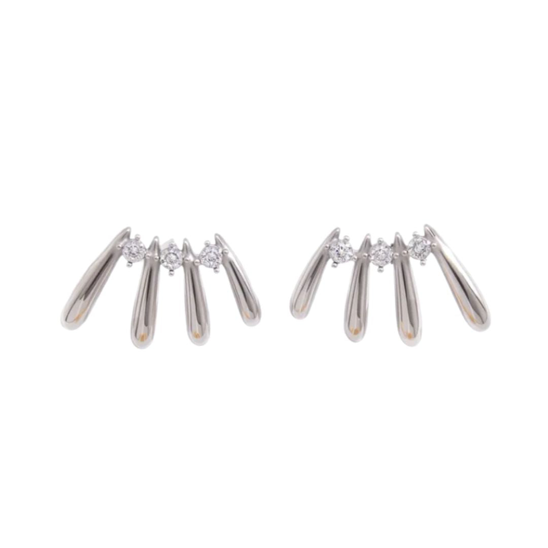 Nova Studs - Silver
