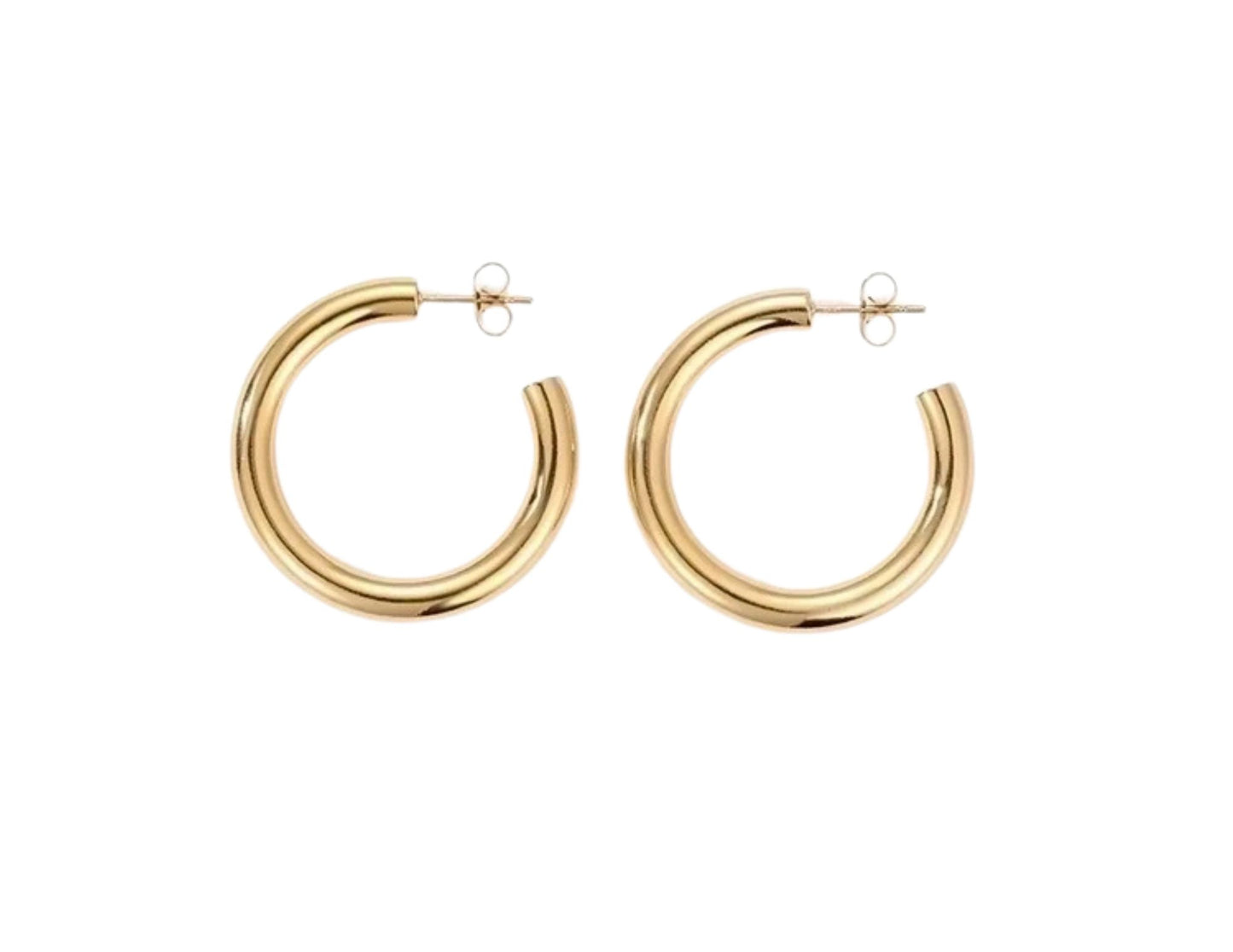 Gold Hoops - 30MM