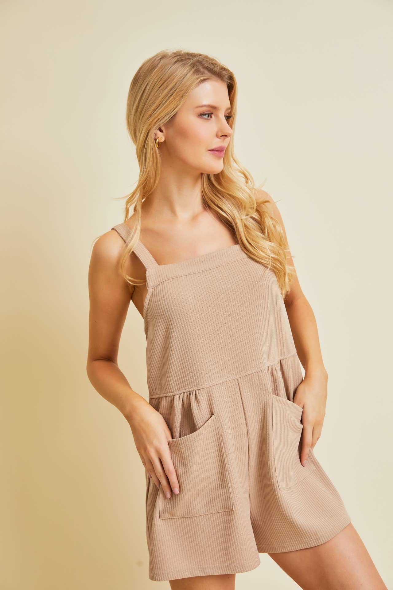 SOFT RIB ROMPER