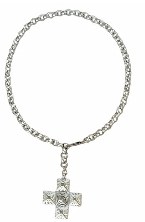Chunky Cross Necklace
