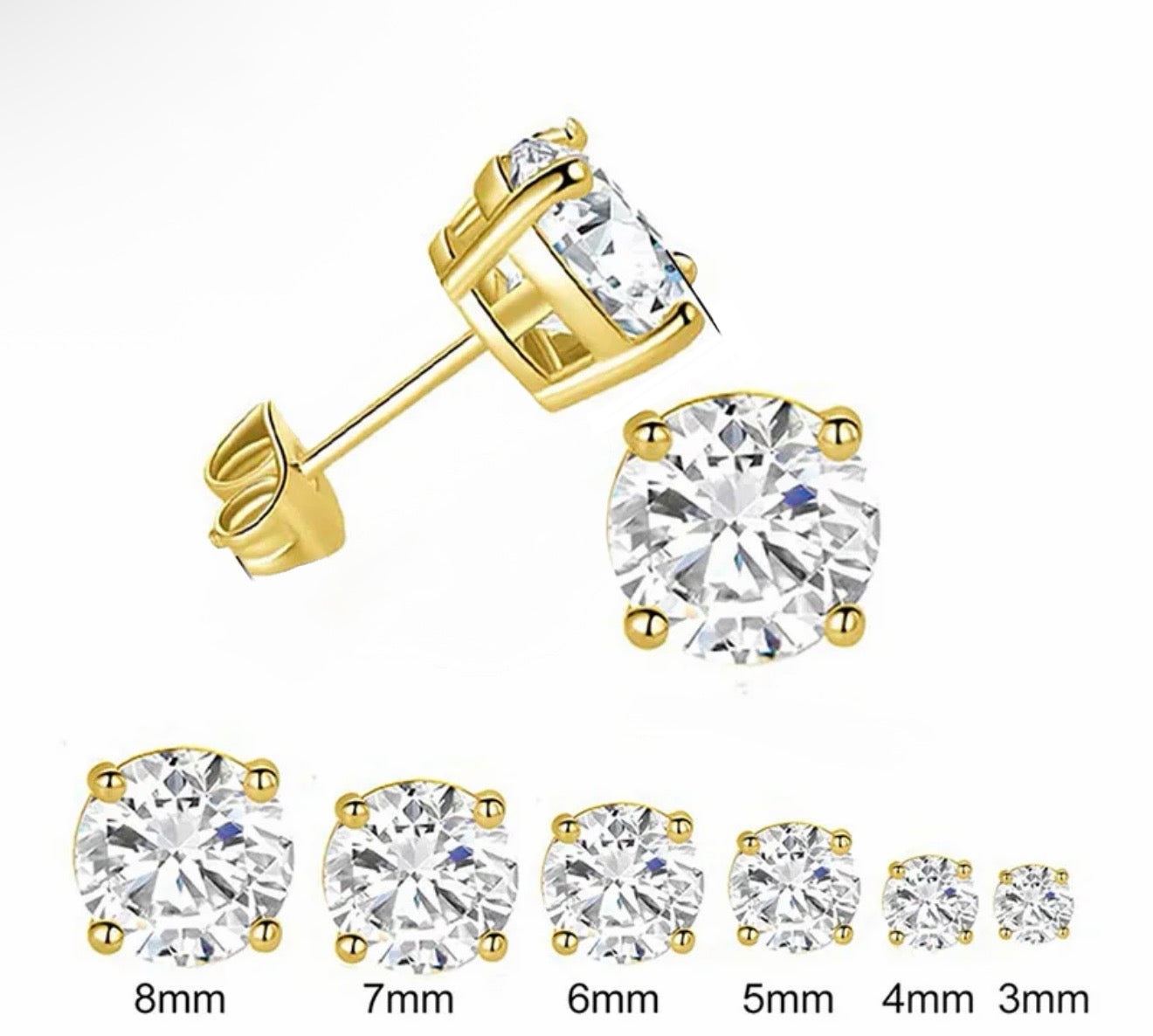 Rhinestone Studs