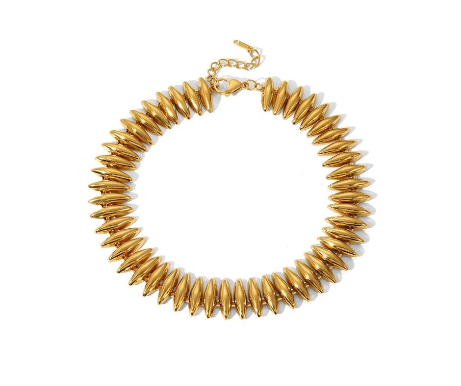 Fish Bone Necklace