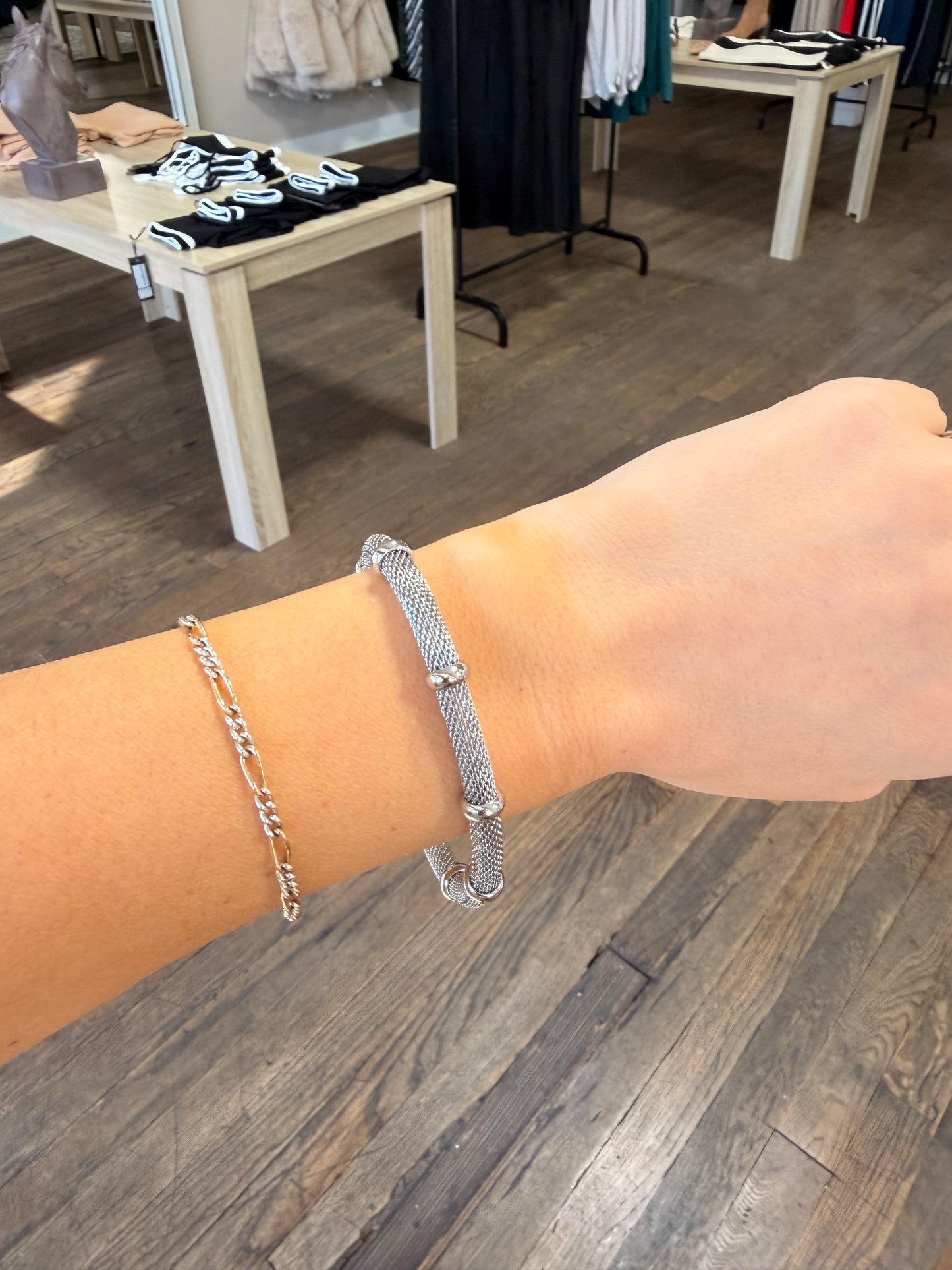 Silver Station Bracelet