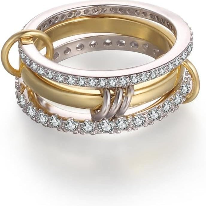 Triple ring stack