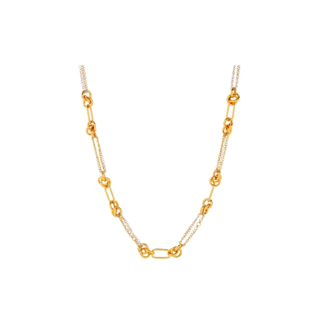 Link Two Tone Necklace