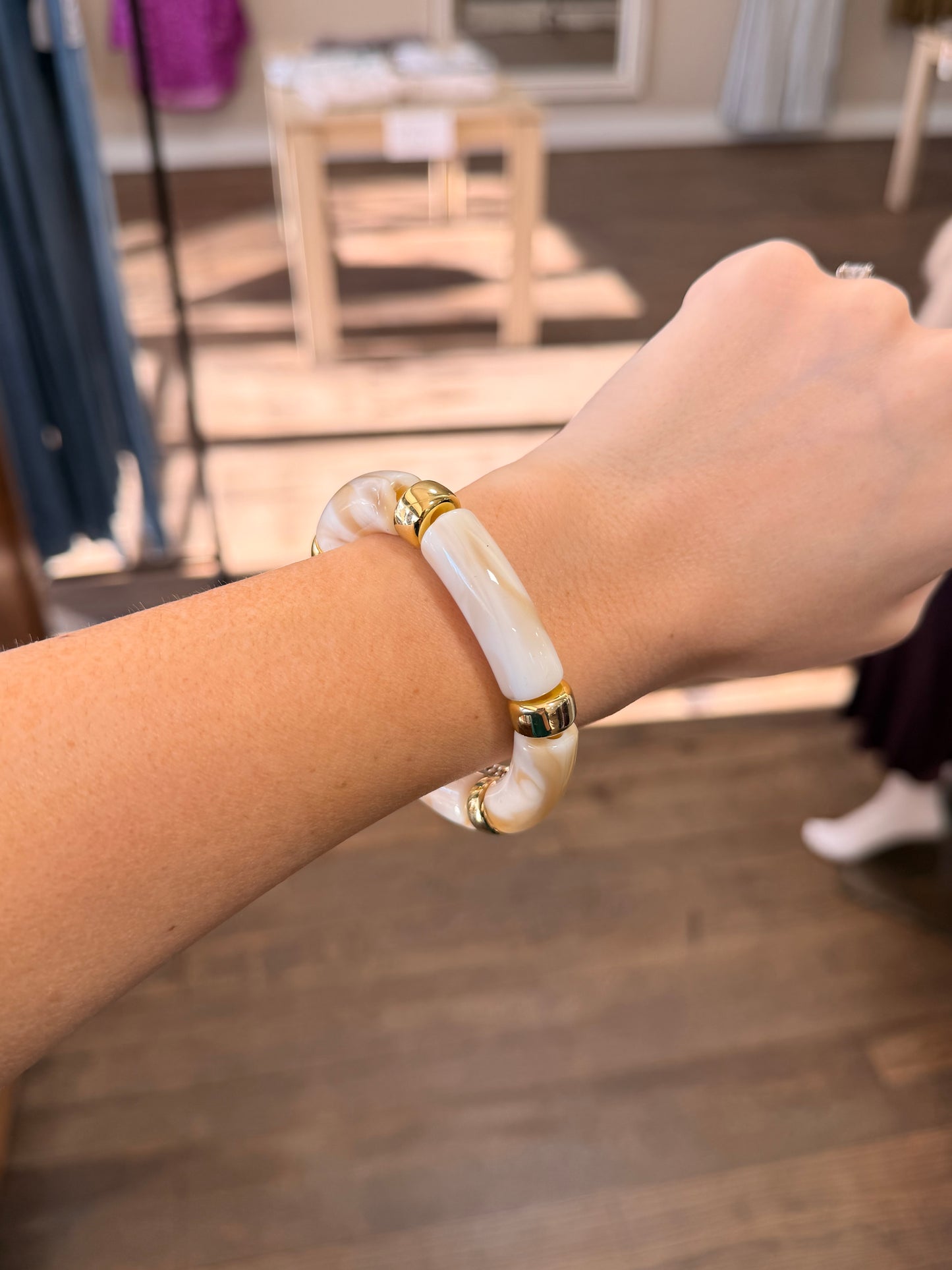 Acrylic Marble Bracelets