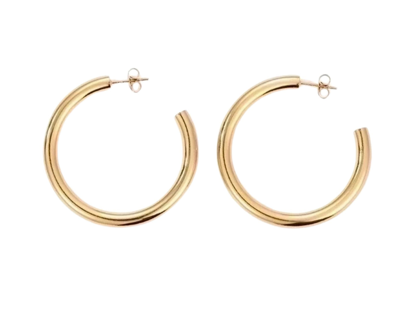 Gold Hoops - 40MM