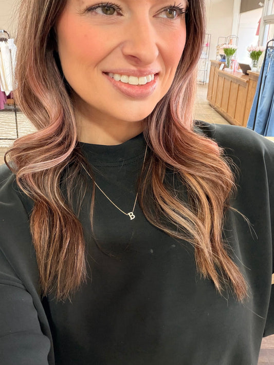 Dainty Initial Necklace