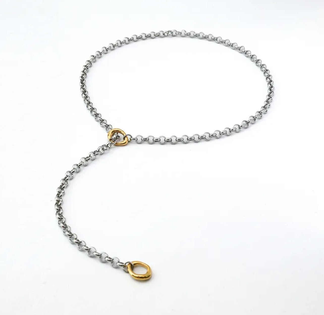 Lisa Necklace - Two toned