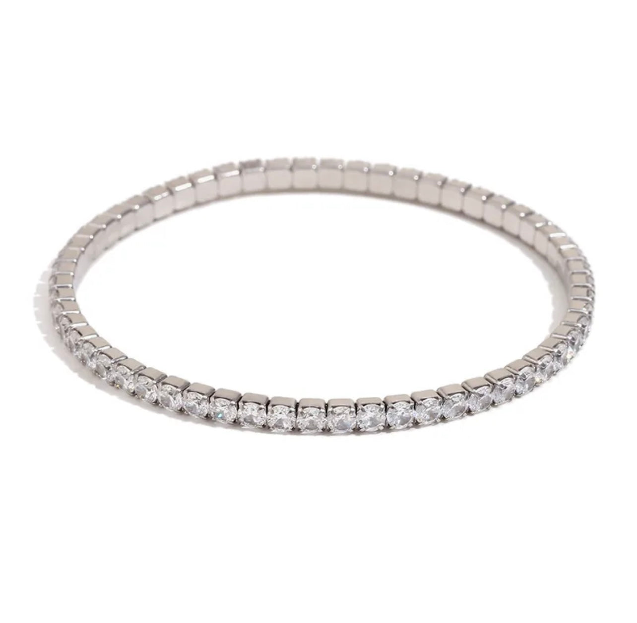 Stretchy tennis bracelet