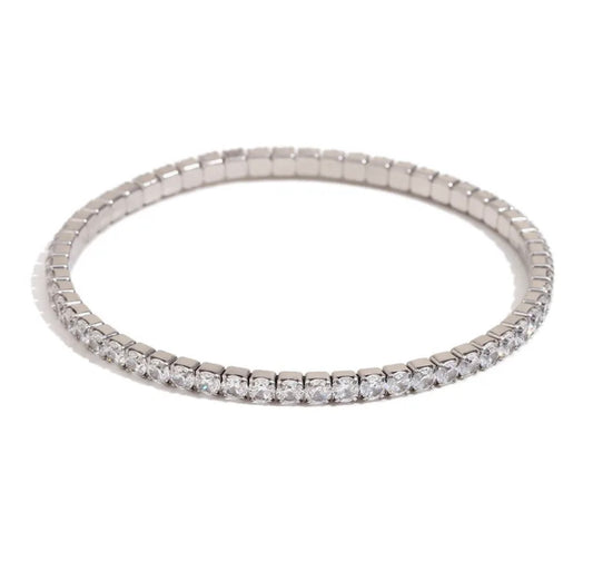 Stretchy tennis bracelet