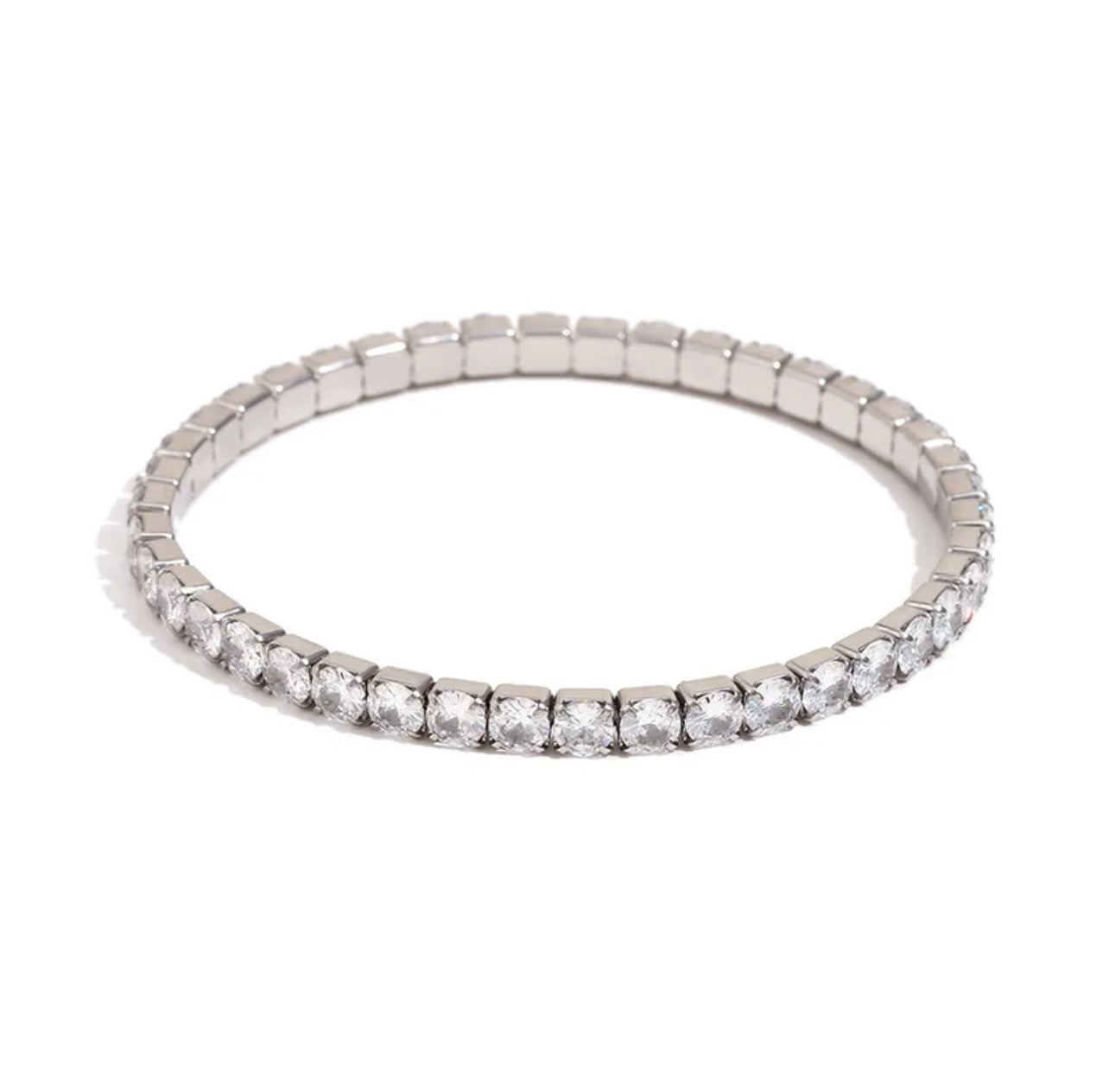 Stretchy tennis bracelet