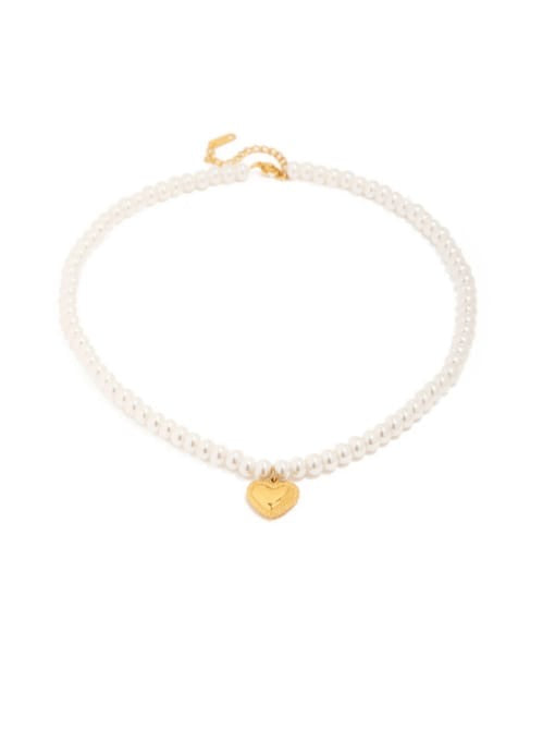 Heart of gold necklace