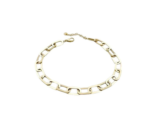 Large paperclip necklace