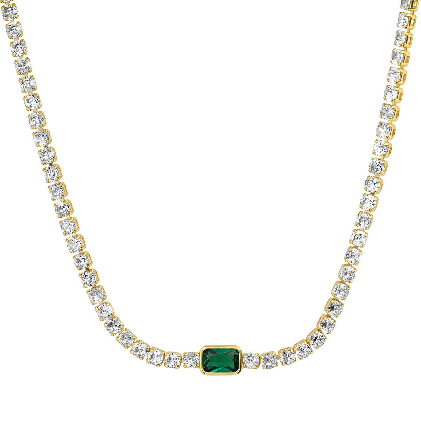 Emerald necklace