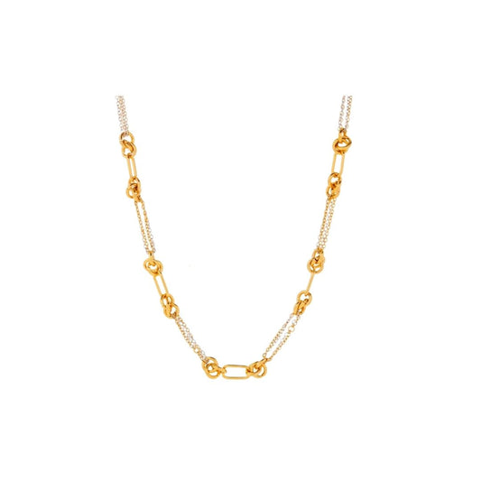 Link Two Tone Necklace