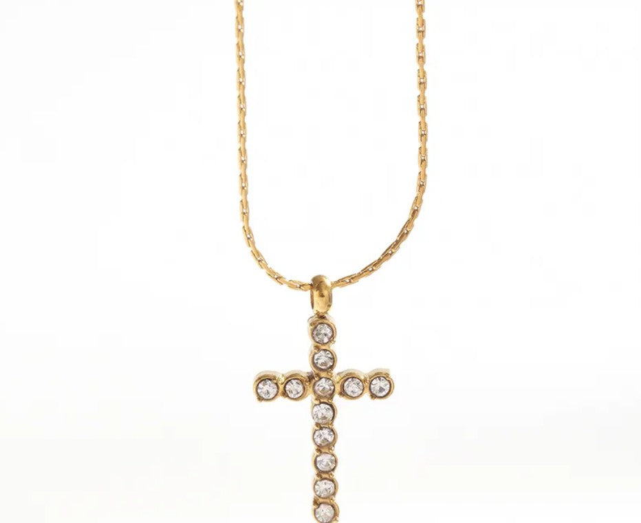 Mini Cross Necklace