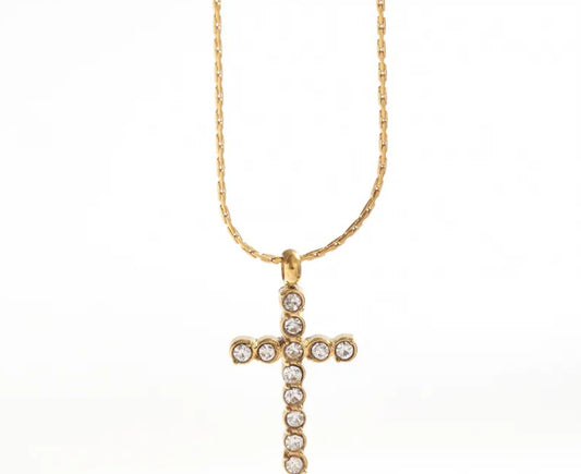 Mini Cross Necklace
