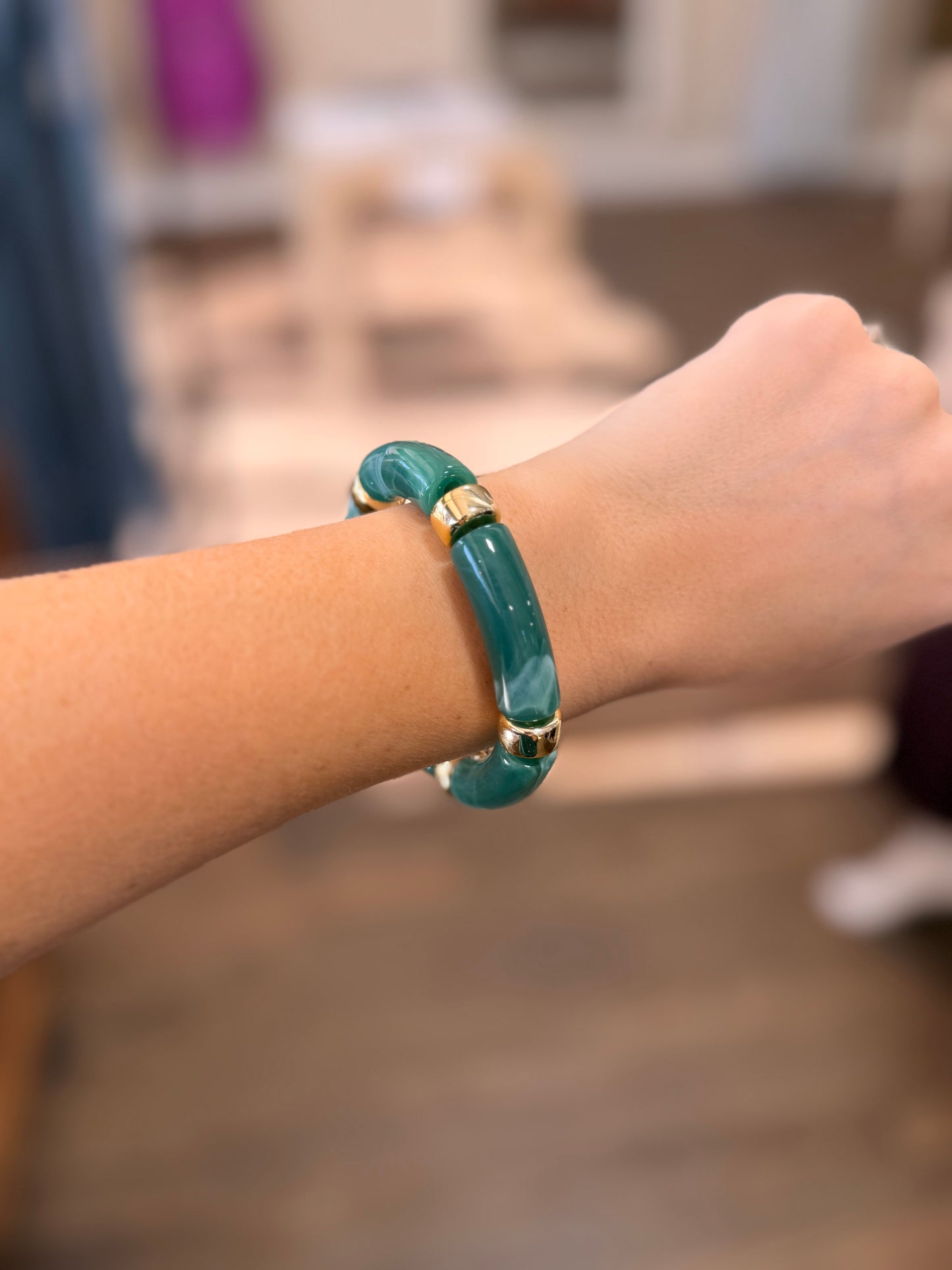 Acrylic Marble Bracelets