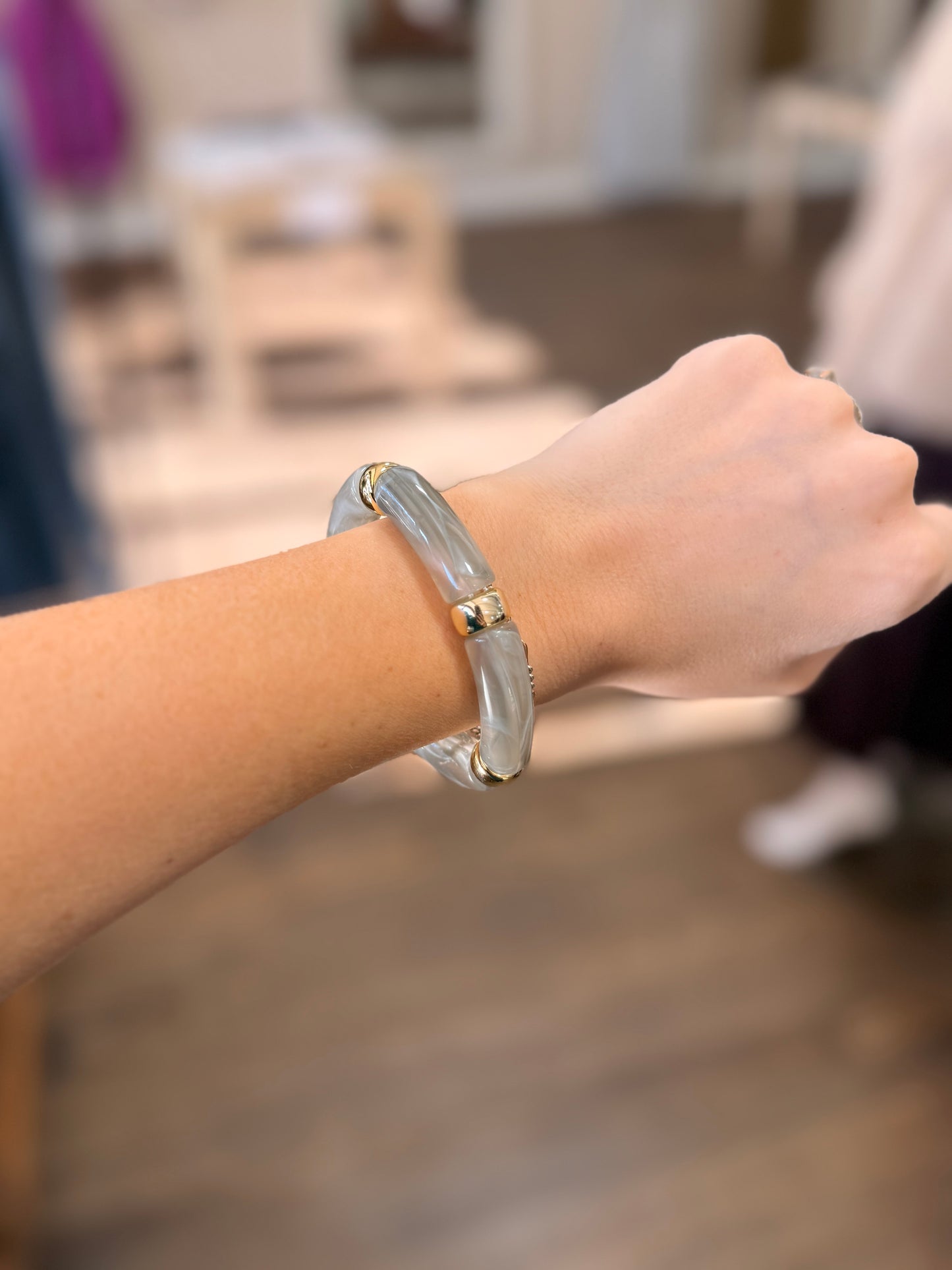 Acrylic Marble Bracelets