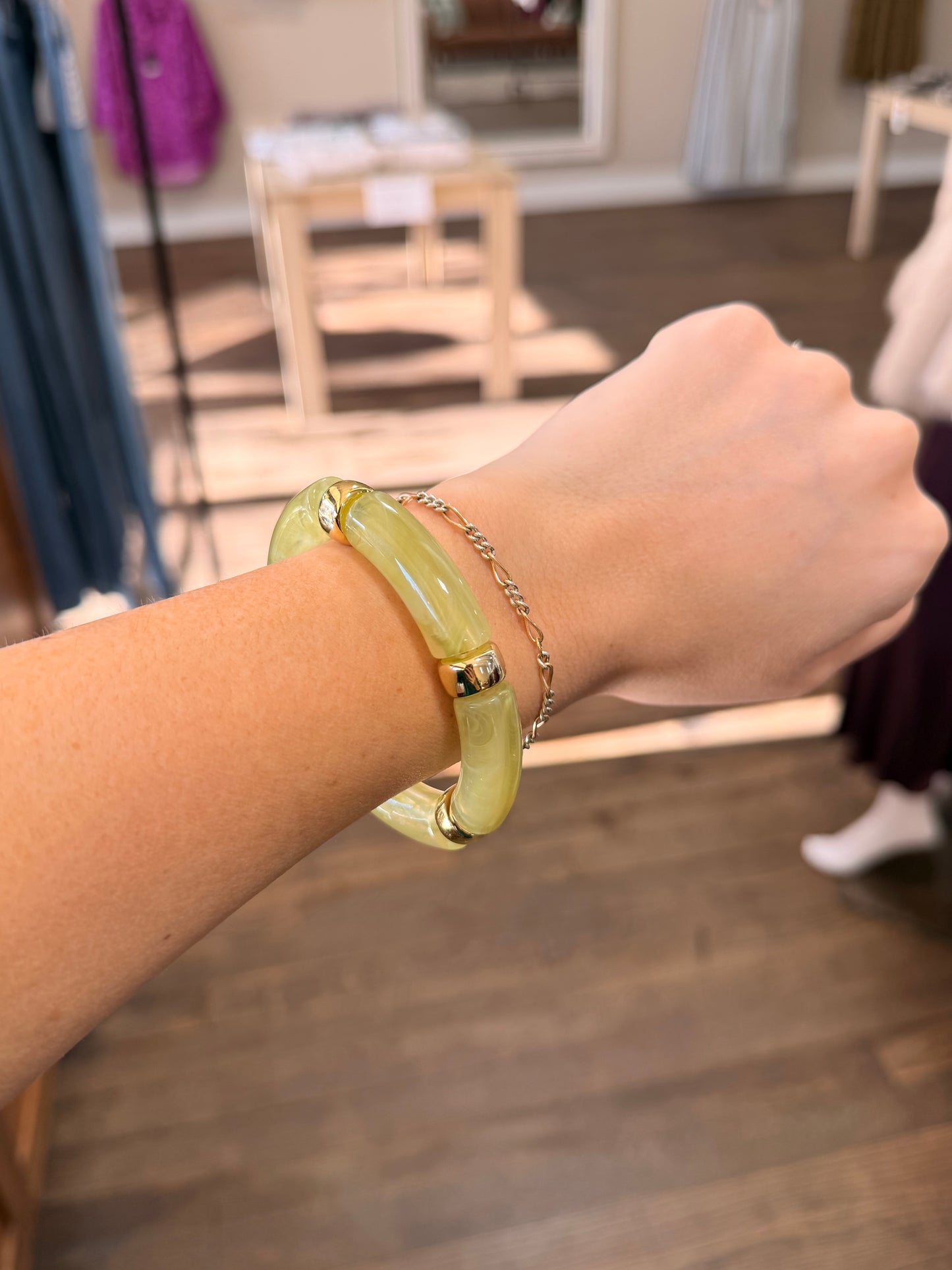 Acrylic Marble Bracelets