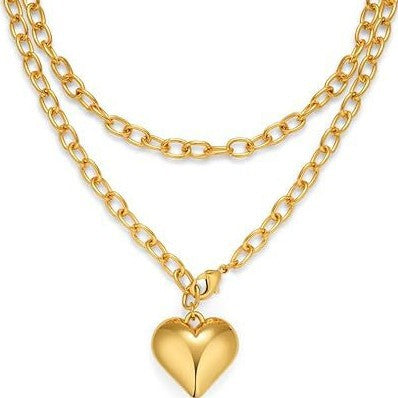 Wrap Around Heart Necklace
